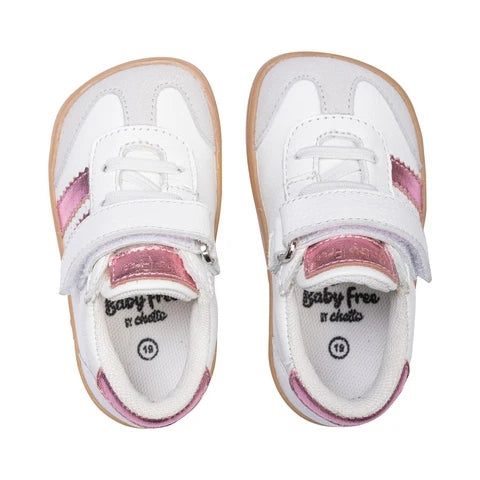 Ténis Rosa e Branco (Baby Free) - Chetto
