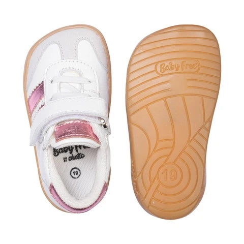 Ténis Rosa e Branco (Baby Free) - Chetto