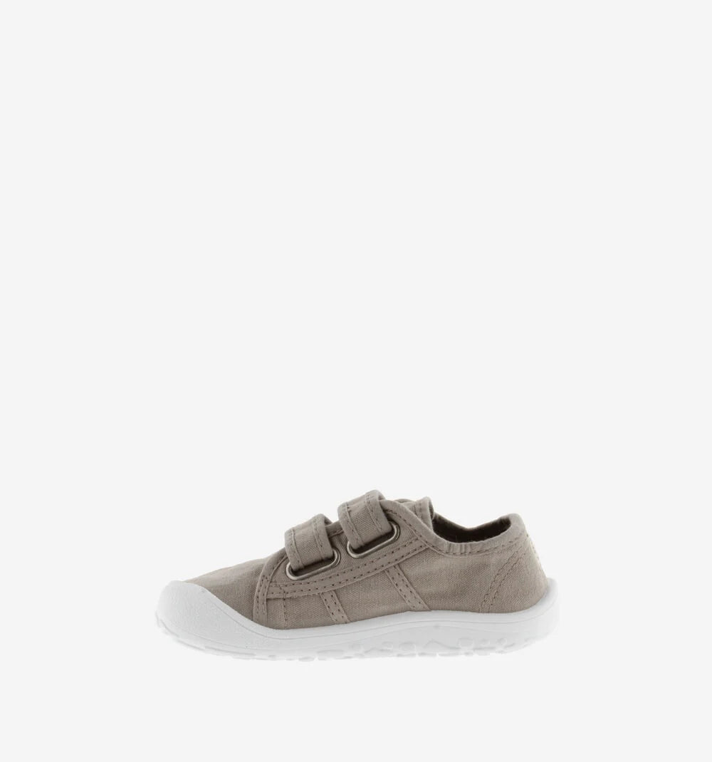 Sapatilha de Lona Velcro Beje - Victoria