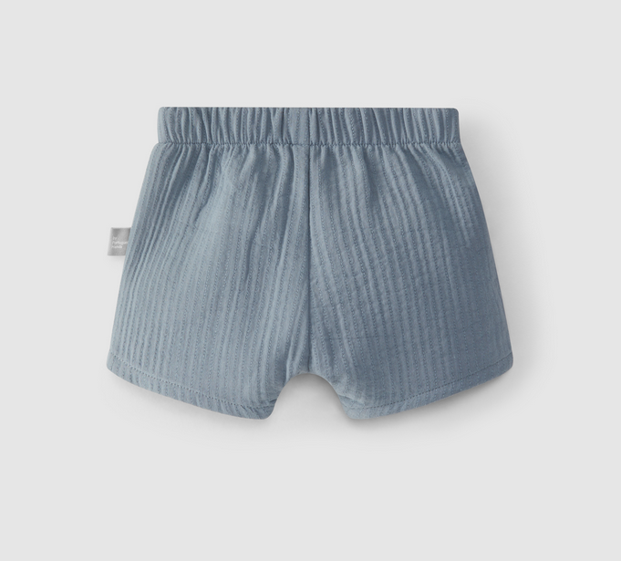 Calções Lisos com Bolso Azul - Snug