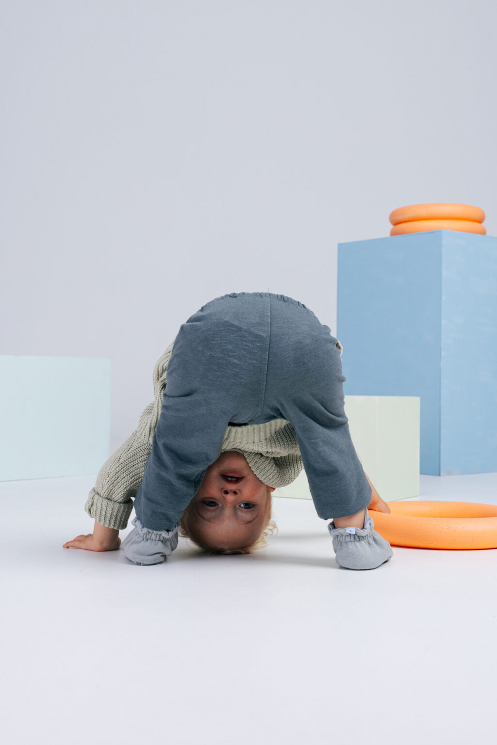 Baby Booties Grey Velvet (Inverno) - Zás Trás for Babies