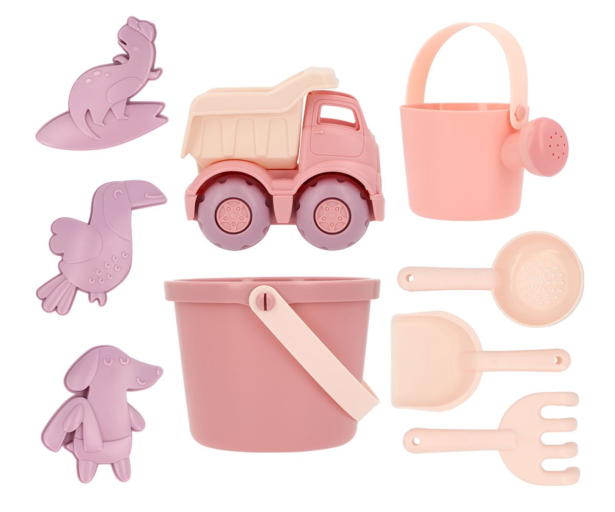 Set de brinquedos Praia Old Rose - Monnëka
