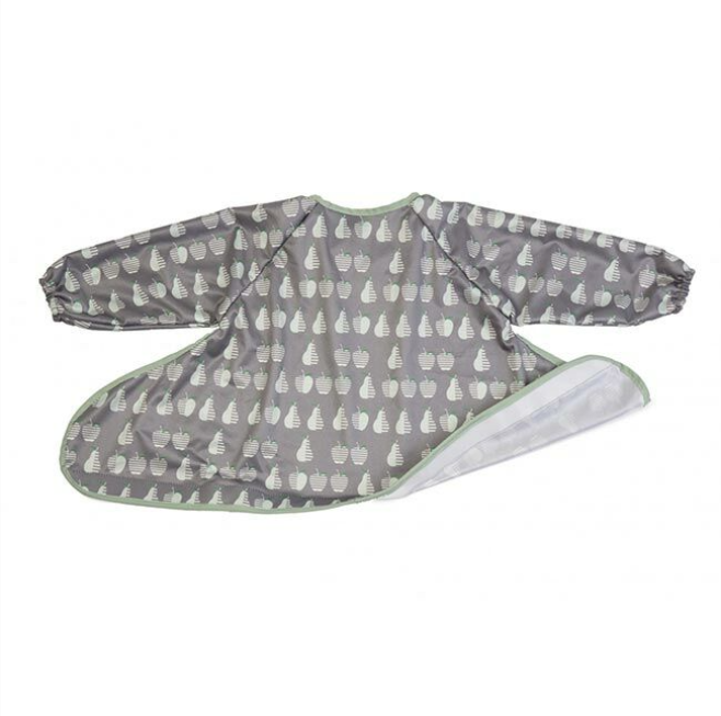 Tidy Tot - Kit Tabuleiro com Babete - Cinza Dove Grey
