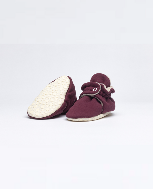 Baby Booties Fluffy Cherry Pie (Inverno) - Zás Trás for Babies