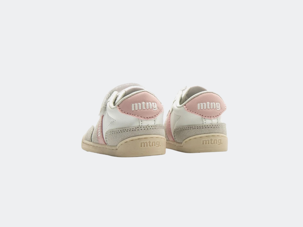 Ténis Free Baby Rosa e Cinza - Mustang