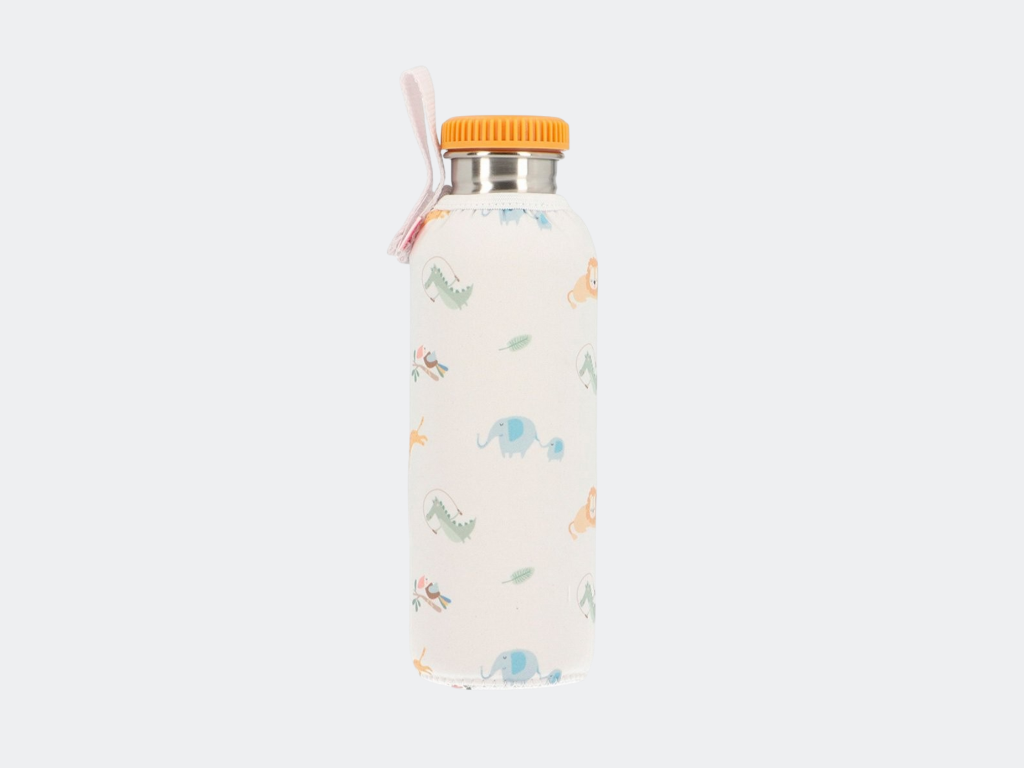 Garrafa de Aço 750ml + Forro Neoprene Savannah - Tutete