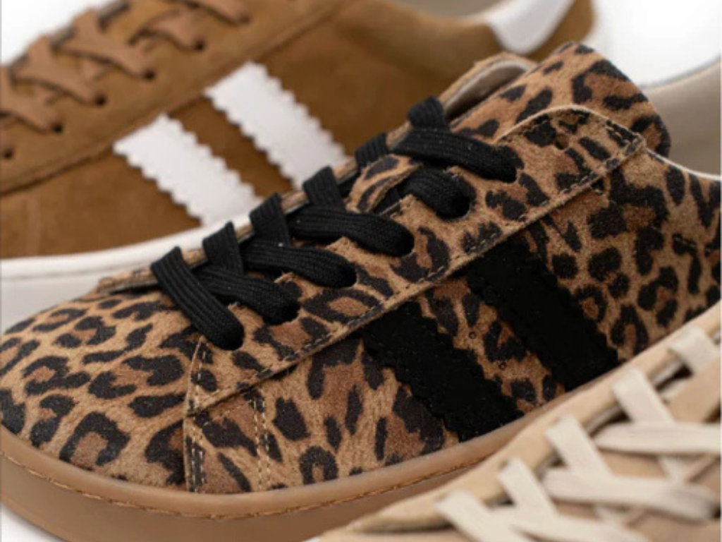 Ténis Suede Leopardo (Adulto) - Coqueflex