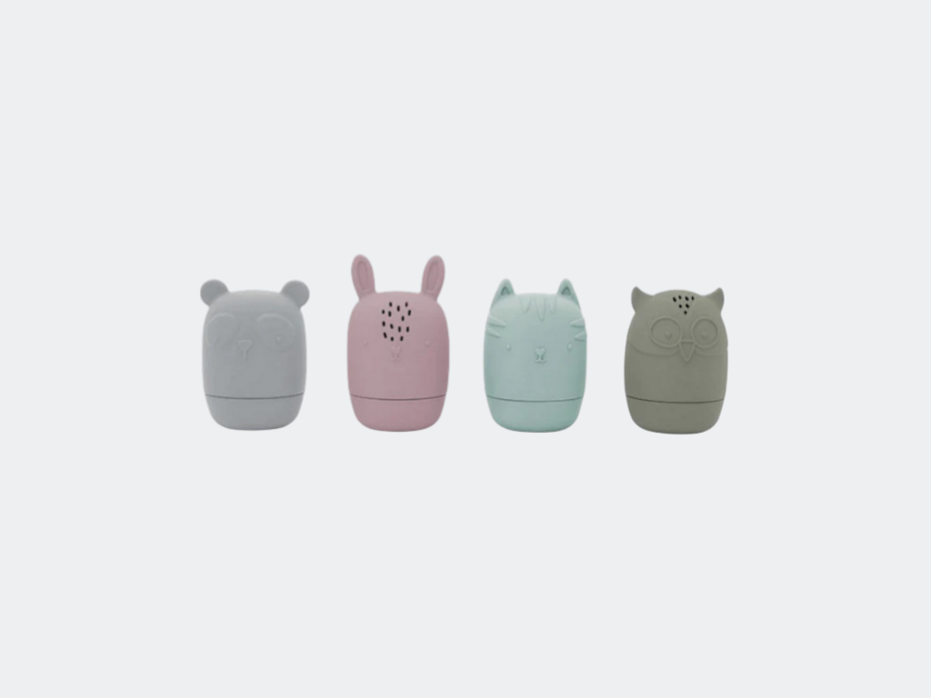 Conjunto Brinquedos de Banho de Silicone - Olmitos