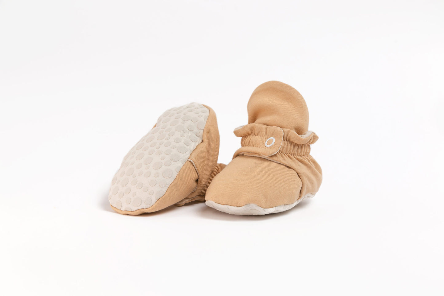 Baby Booties Cappuccino Cream (Verão) - Zás Trás for Babies