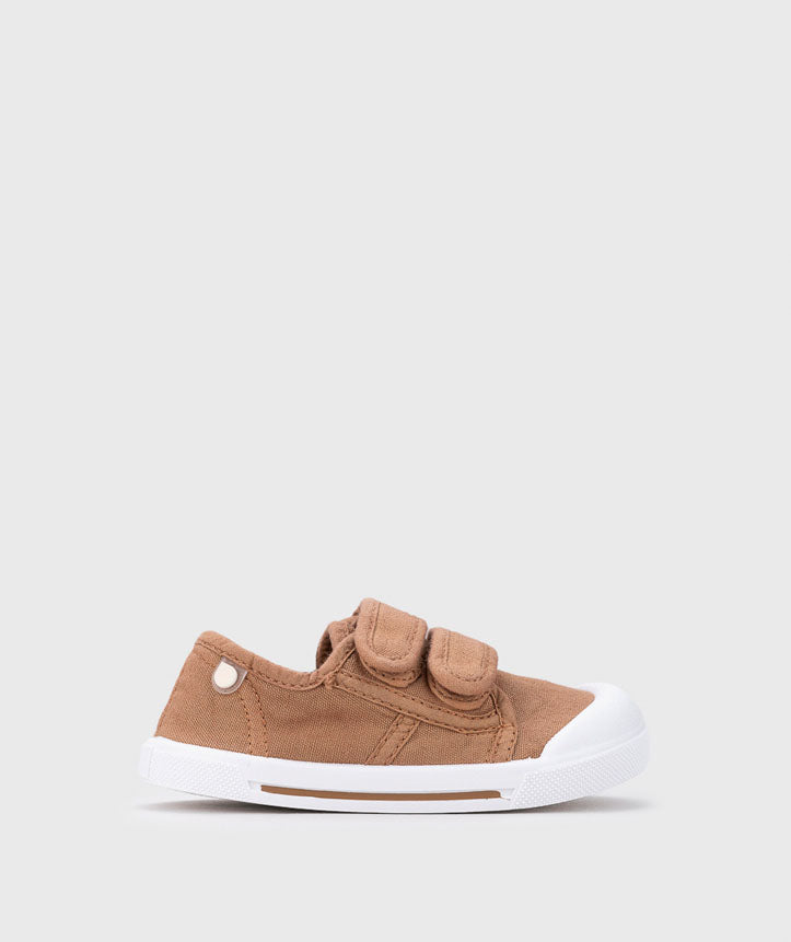 Ténis Canvas de Lona Velcro Canela - Igor