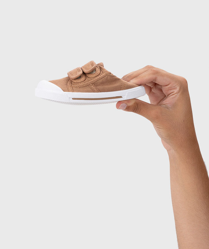 Ténis Canvas de Lona Velcro Canela - Igor