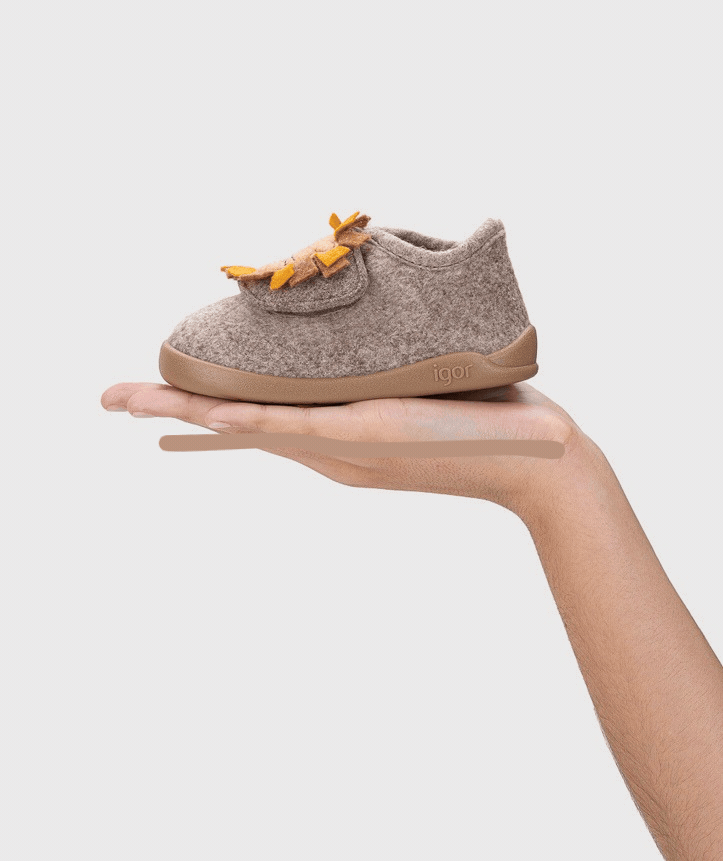 Pantufas Homie Leon Taupe - Igor