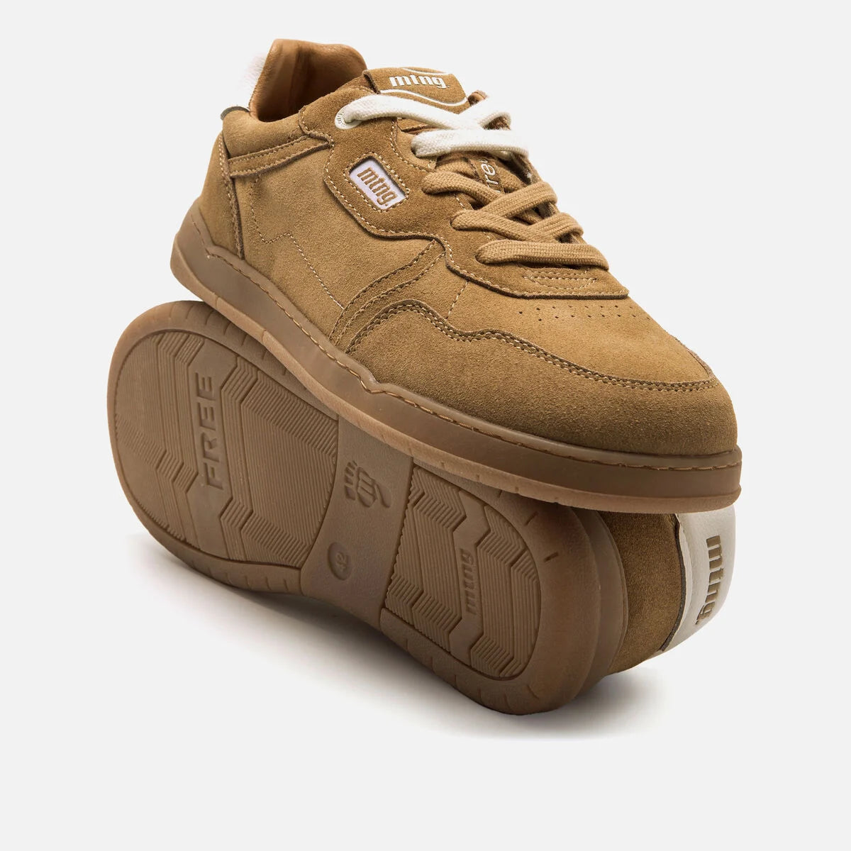 Ténis Free Miami Suede Sand (Man) - Mustang