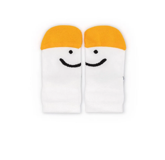 Meias Bebé Respeitadoras Smile - Amarelo e Azul