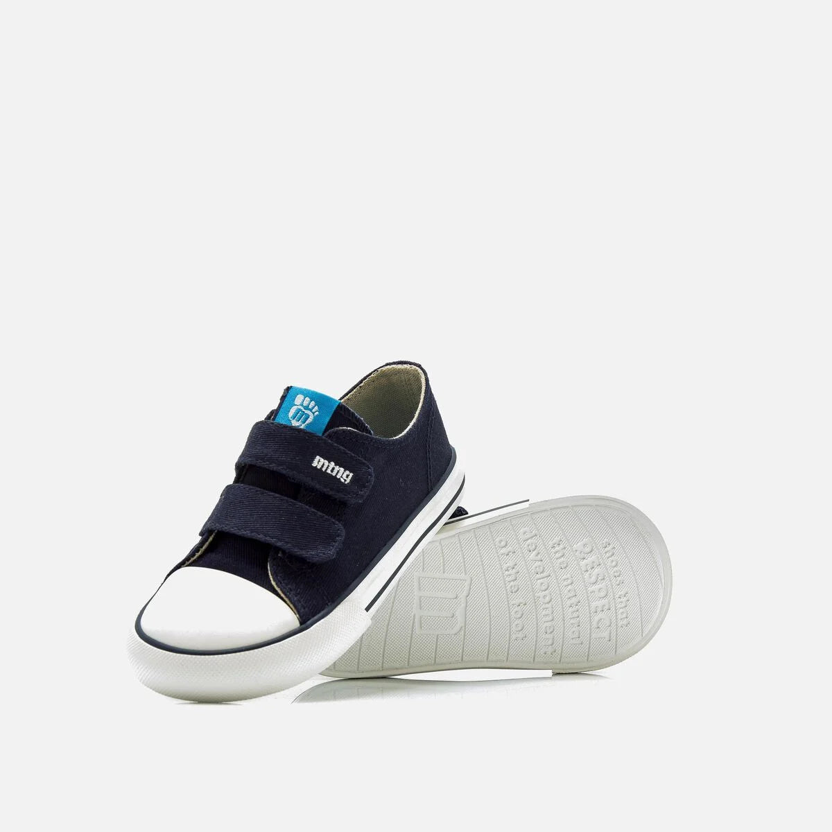 Ténis Lona Free Baby Azul - Mustang