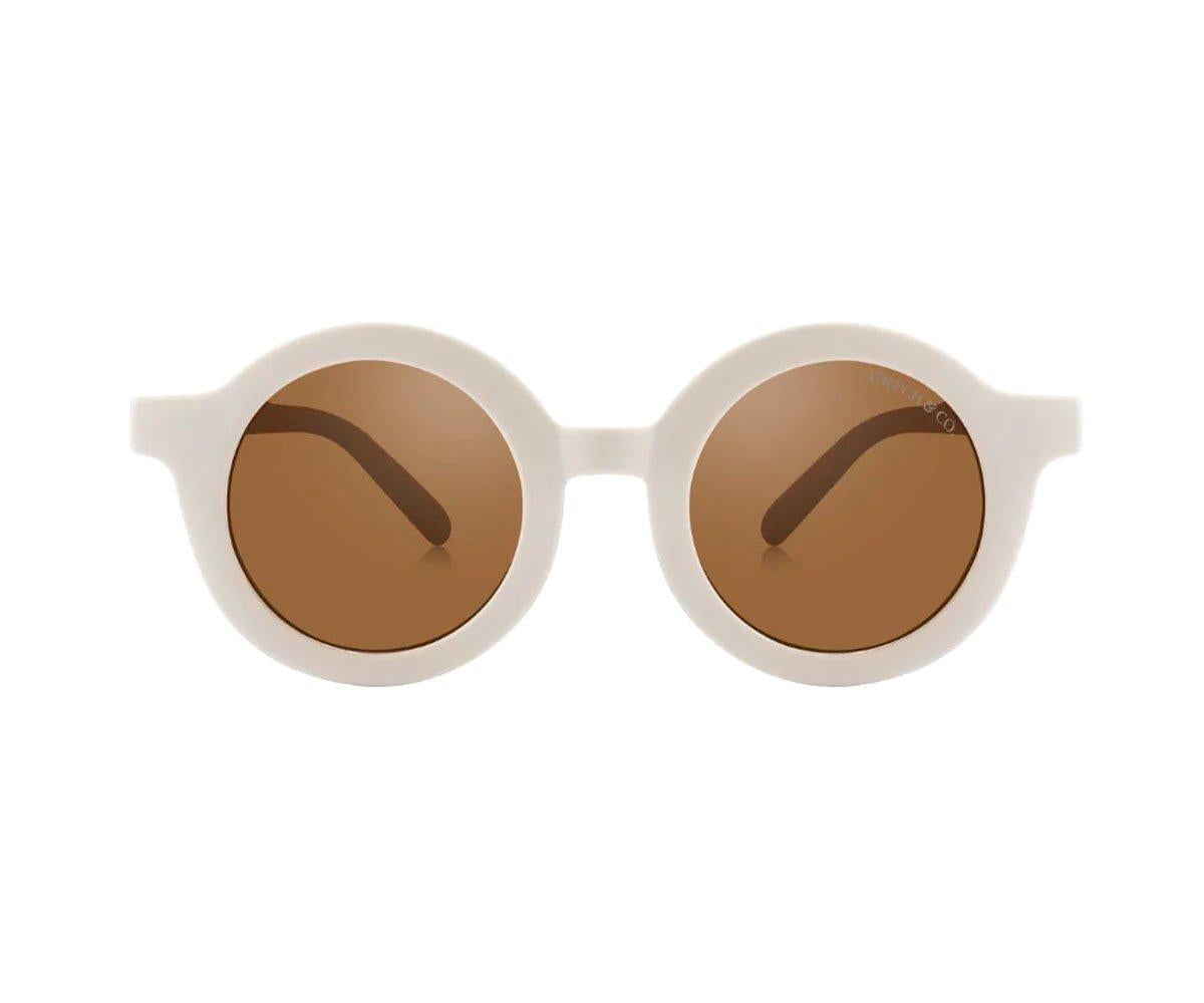 Óculos de sol infantis polarizados Round Sand (18m-8 anos) - TUTETE