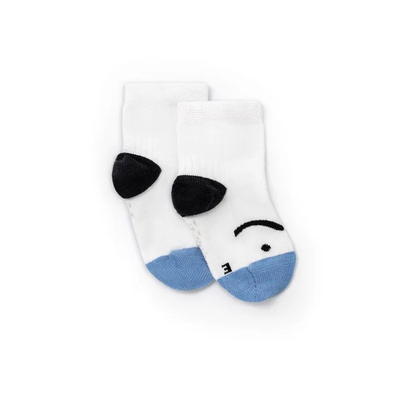 Meias Respeitadoras Smile - Azul e Preto