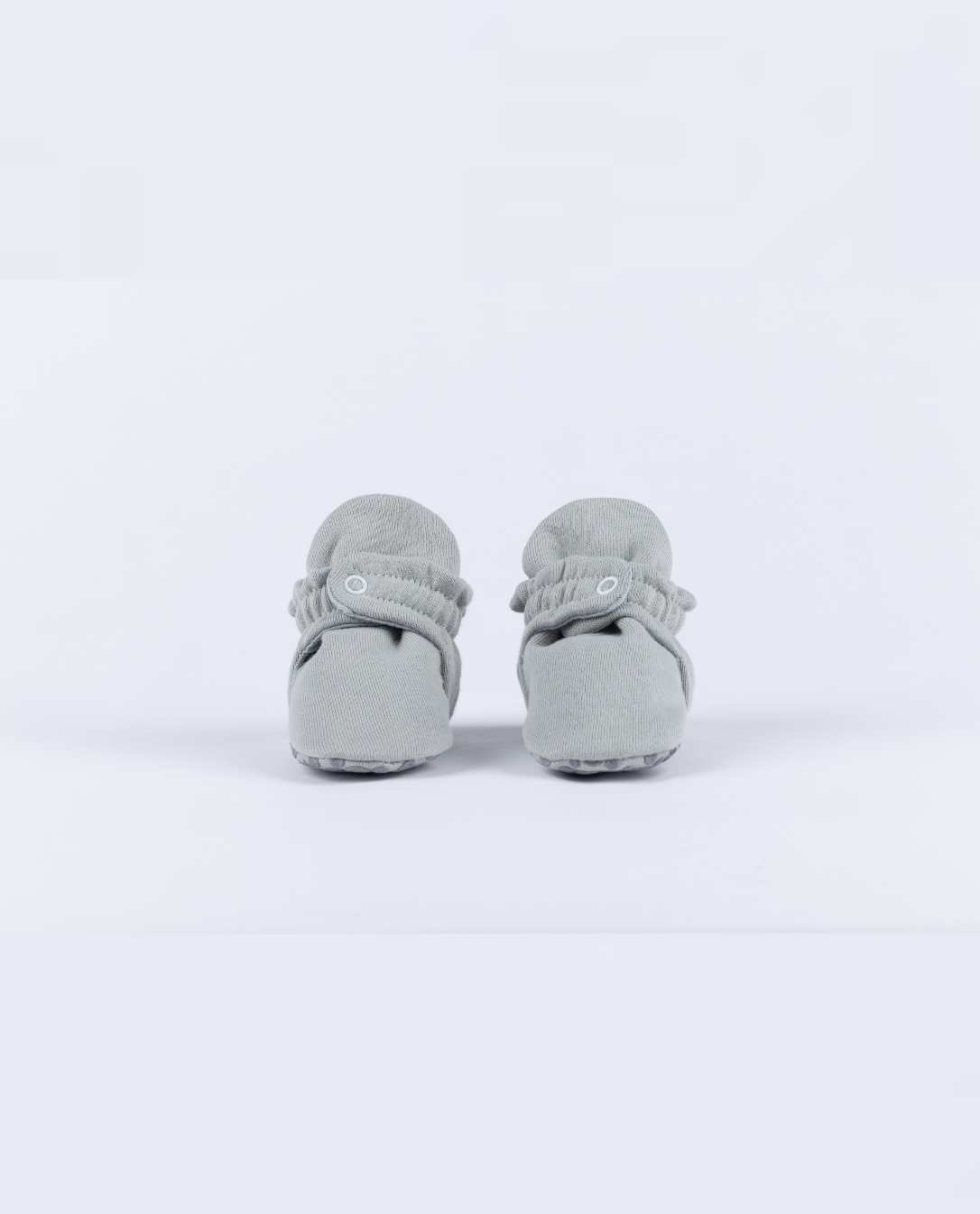 Baby Booties Grey Velvet (Mid Season)  - Zás Trás for Babies