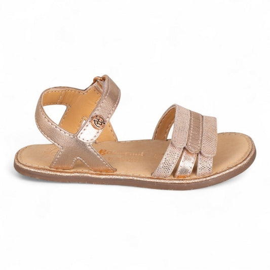 Sandália com Velcro Oro Rosado - Chetto