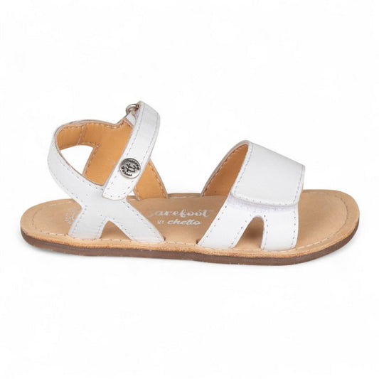 Sandália com Velcro Branco - Chetto