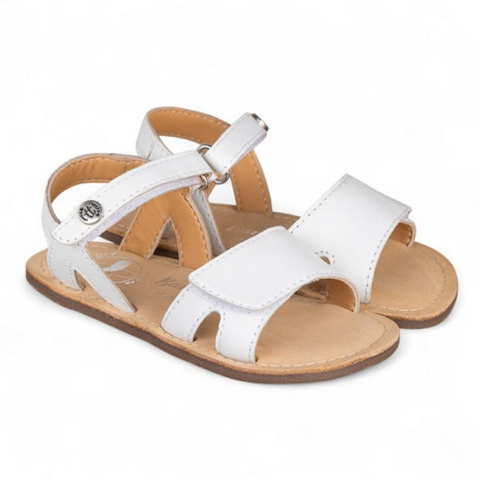 Sandália com Velcro Branco - Chetto