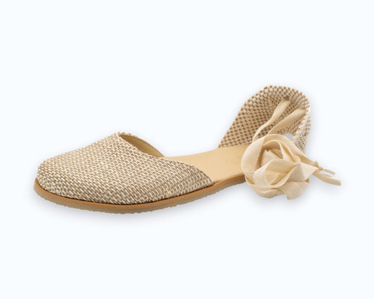 Alpercatas Melibea Bege (Adulto) - Flexi Nens