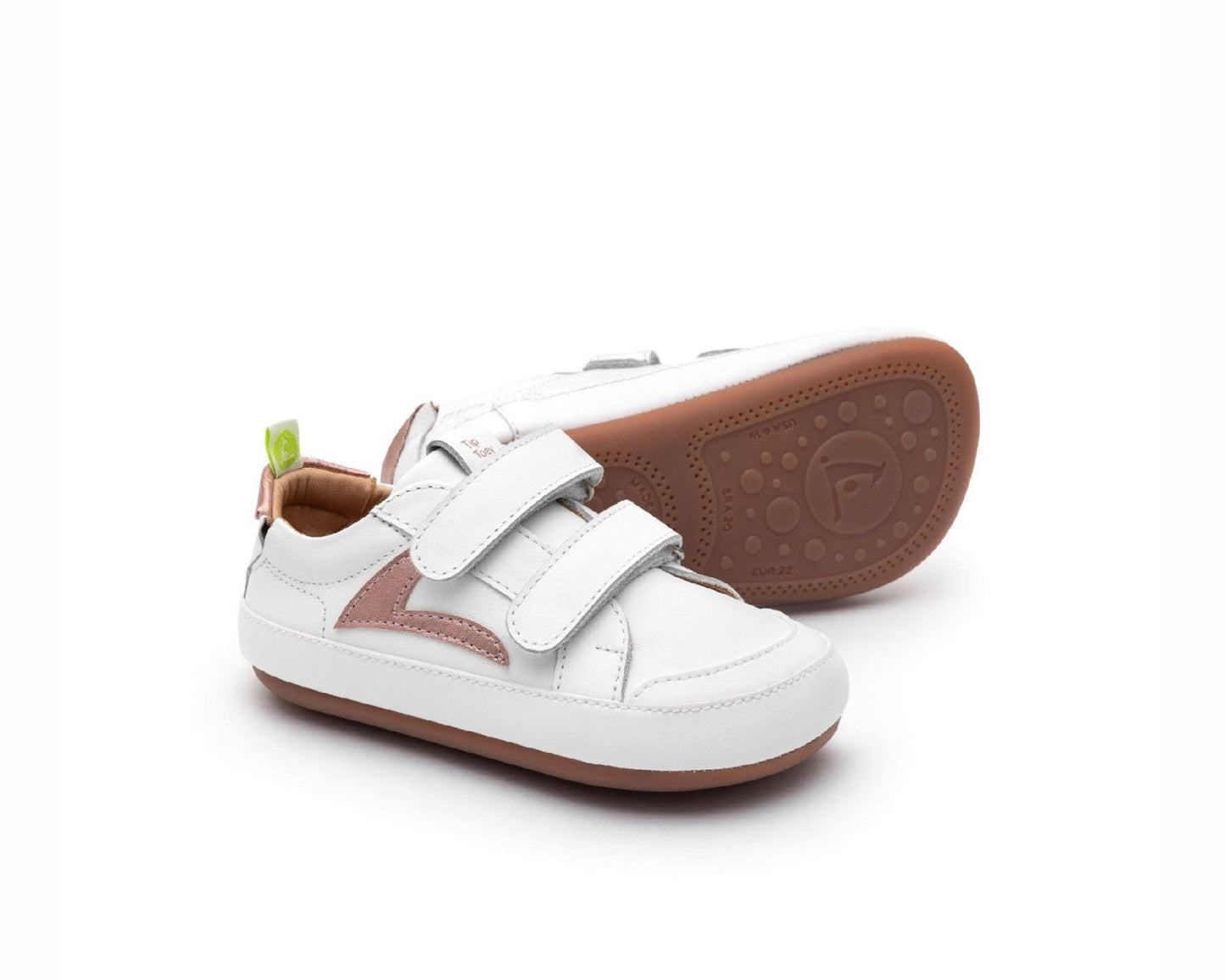 Ténis Hopper White/Rose Gold - Tip Toey Joey