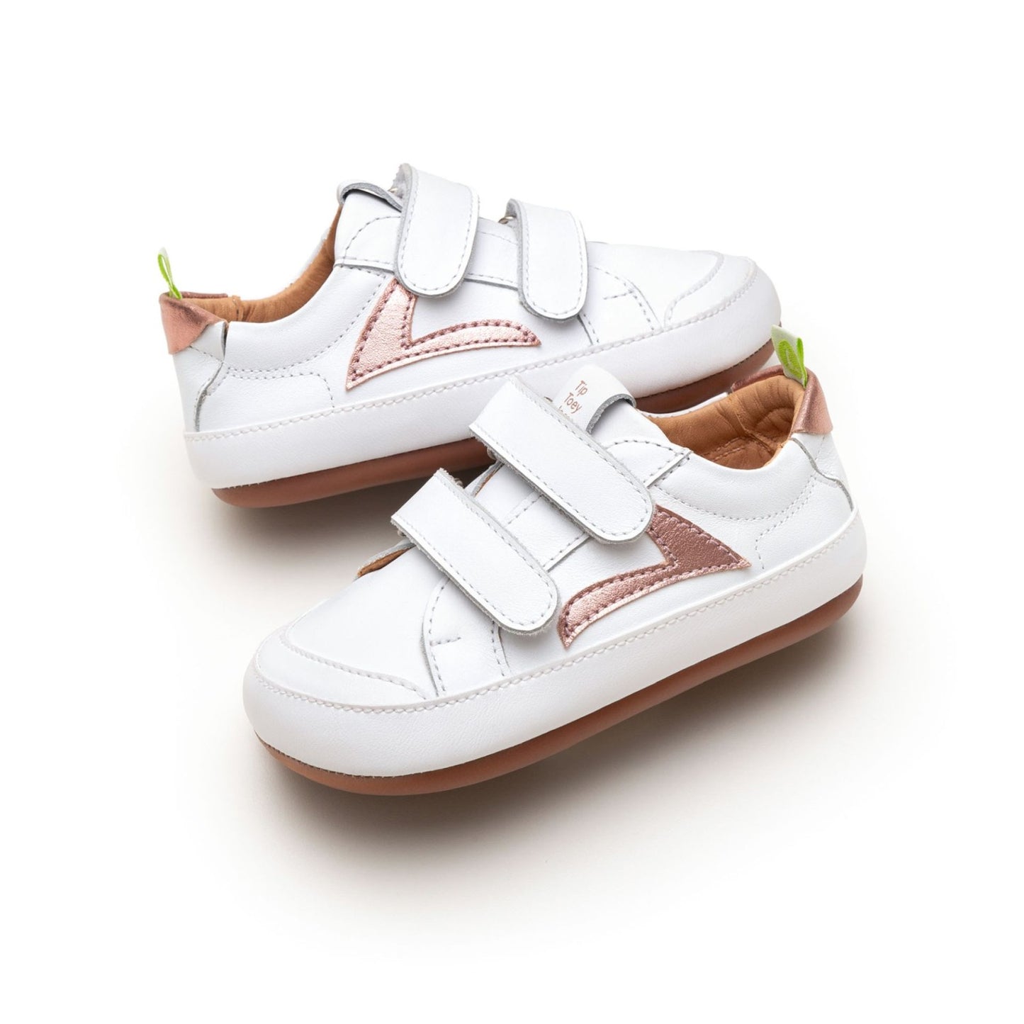 Ténis Hopper White/Rose Gold - Tip Toey Joey