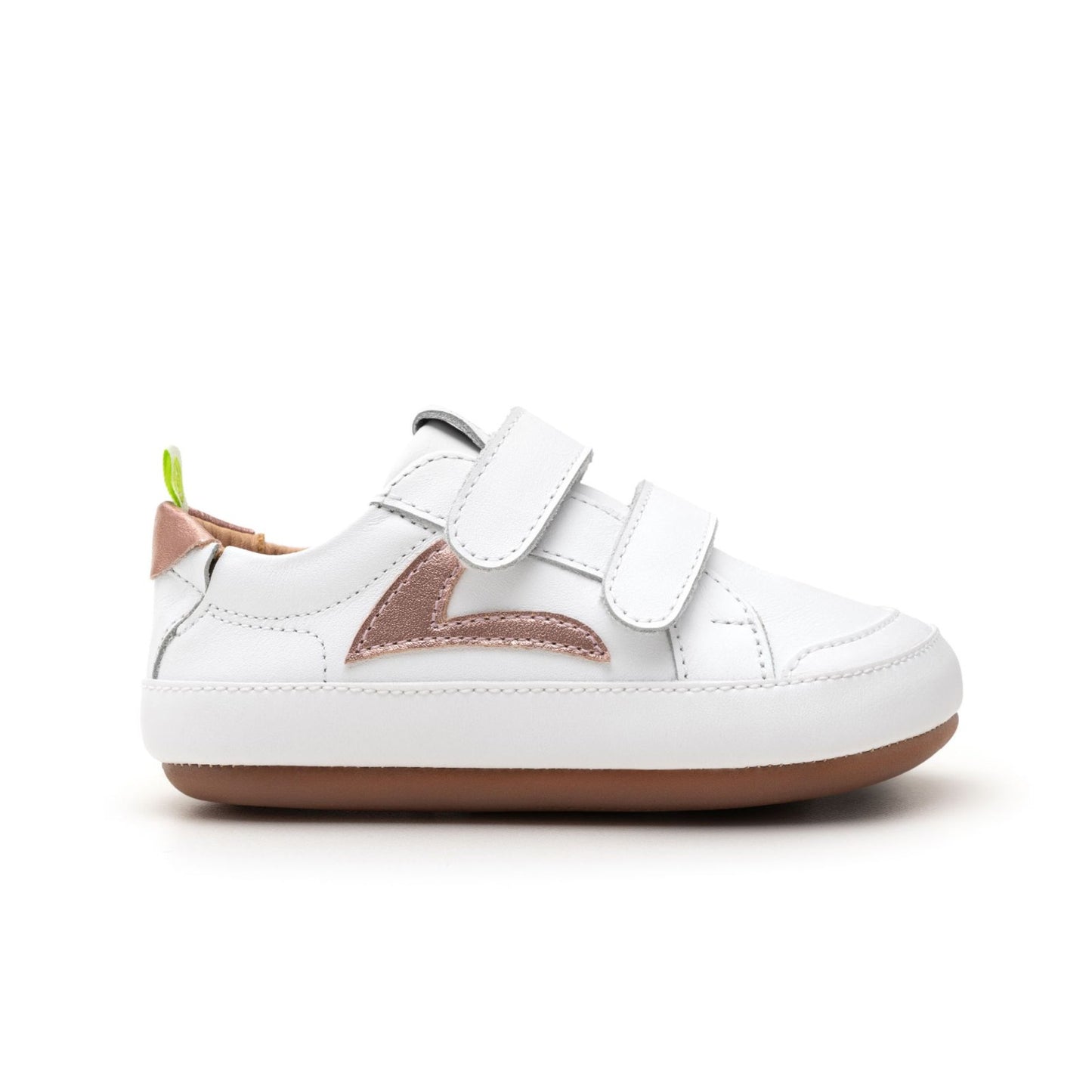 Ténis Hopper White/Rose Gold - Tip Toey Joey