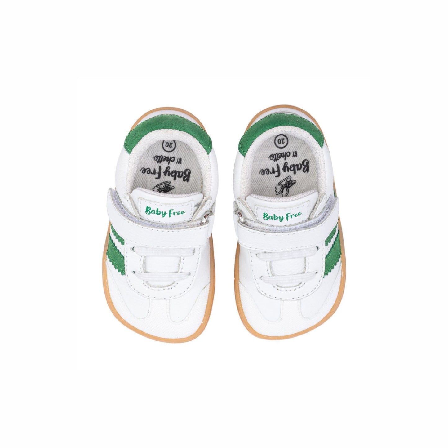Ténis Chicago Branco/Verde (Baby Free) - Chetto