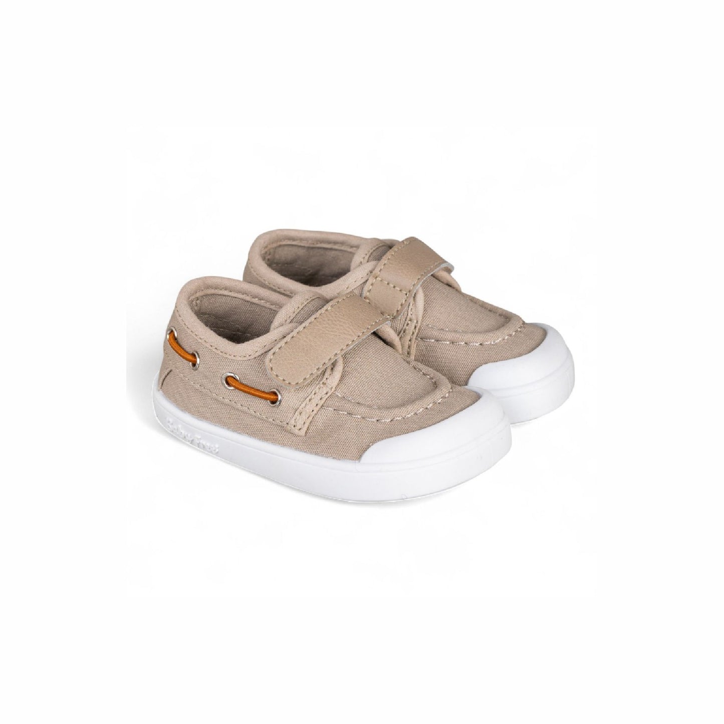 Sapato Náutico de Lona Taupe - Chetto