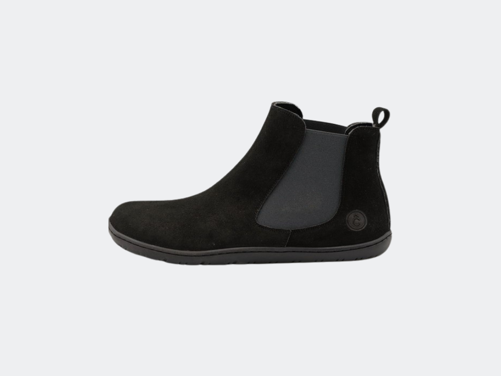 Botas Cow Suede Negro (Adulto) - Coqueflex