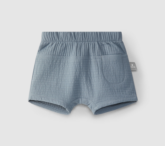Calções Lisos com Bolso Azul - Snug