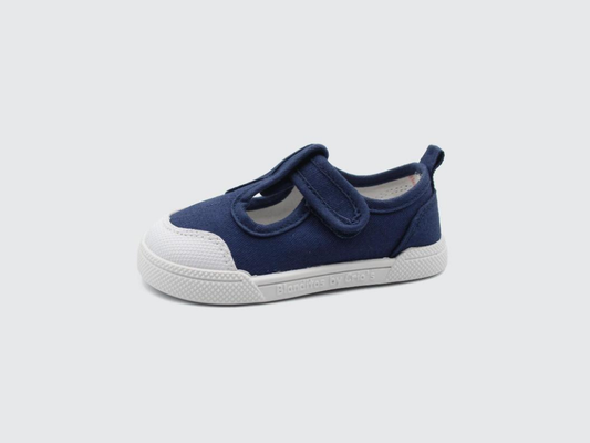 Sapatilha Lona Guinda Navy  - Blanditos