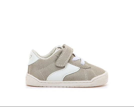 Ténis Free Baby Cinza e Branco - Mustang