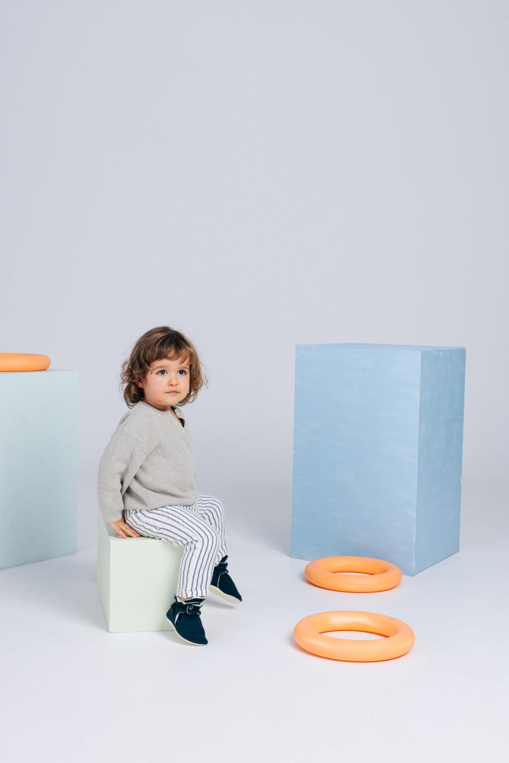 Baby Booties Blue Cake Pop (Inverno) - Zás Trás for Babies