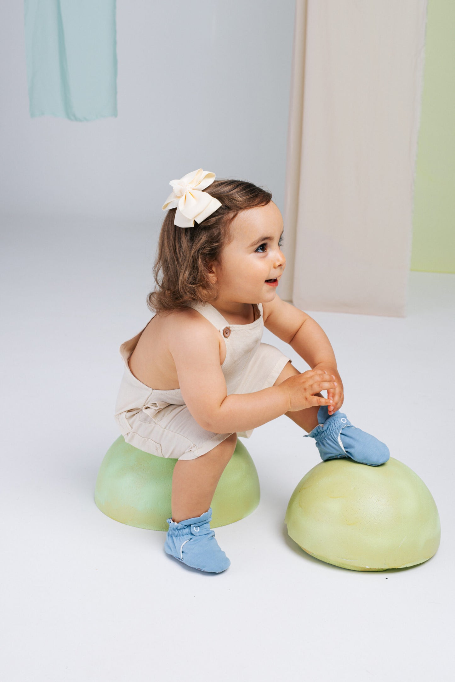 Baby Booties Blue Marshmallow (Verão)  - Zás Trás for Babies