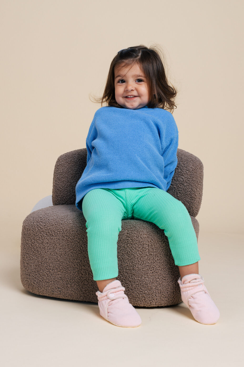 Baby Booties Fluffy Cotton Candy (Inverno) - Zás Trás for Babies