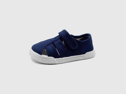 Sandália Lona Mango Navy  - Blanditos