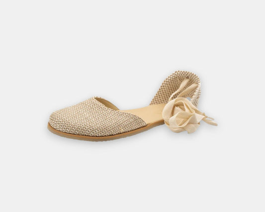 Alpercatas Melibea Bege (Adulto) - Flexi Nens