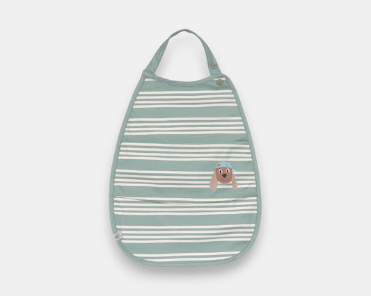 Babete Impermeável Grande com Bolso Tiny Team Dog - Lässig