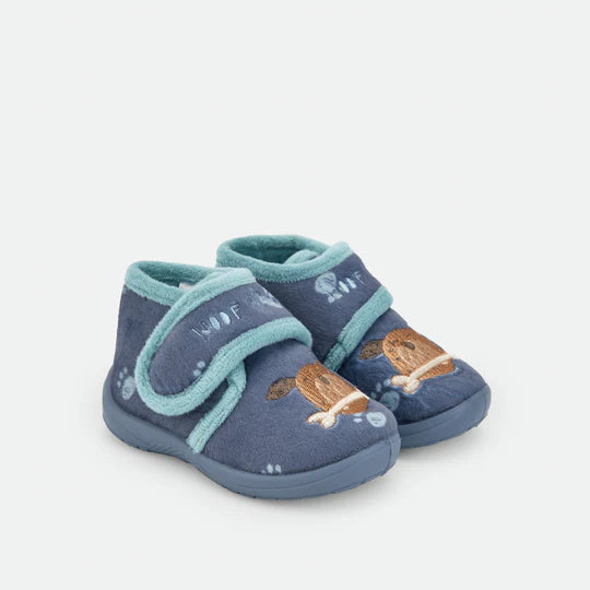 Pantufas Azul Cão - Waterlemon