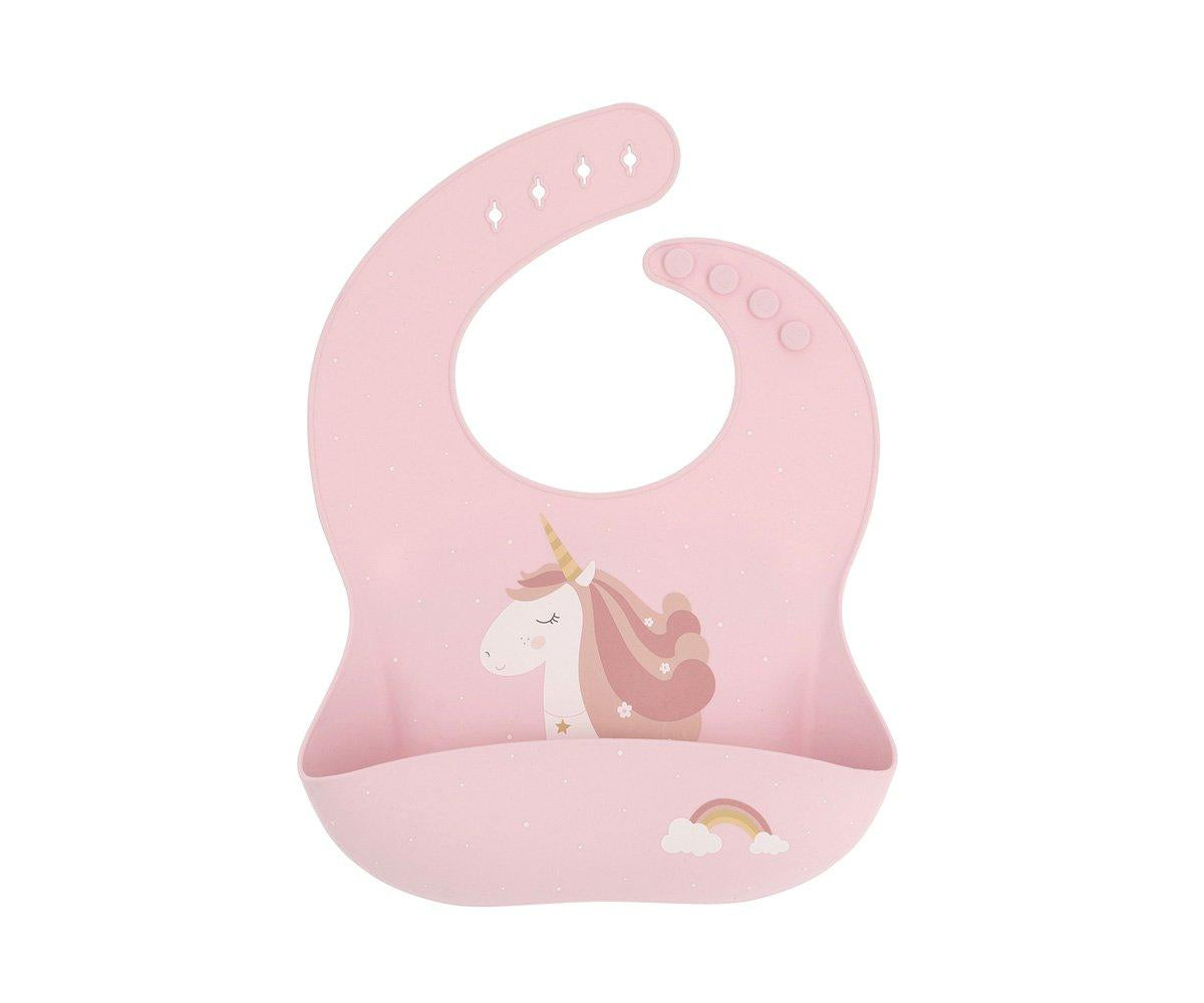 Babete de silicone Magical Unicorn