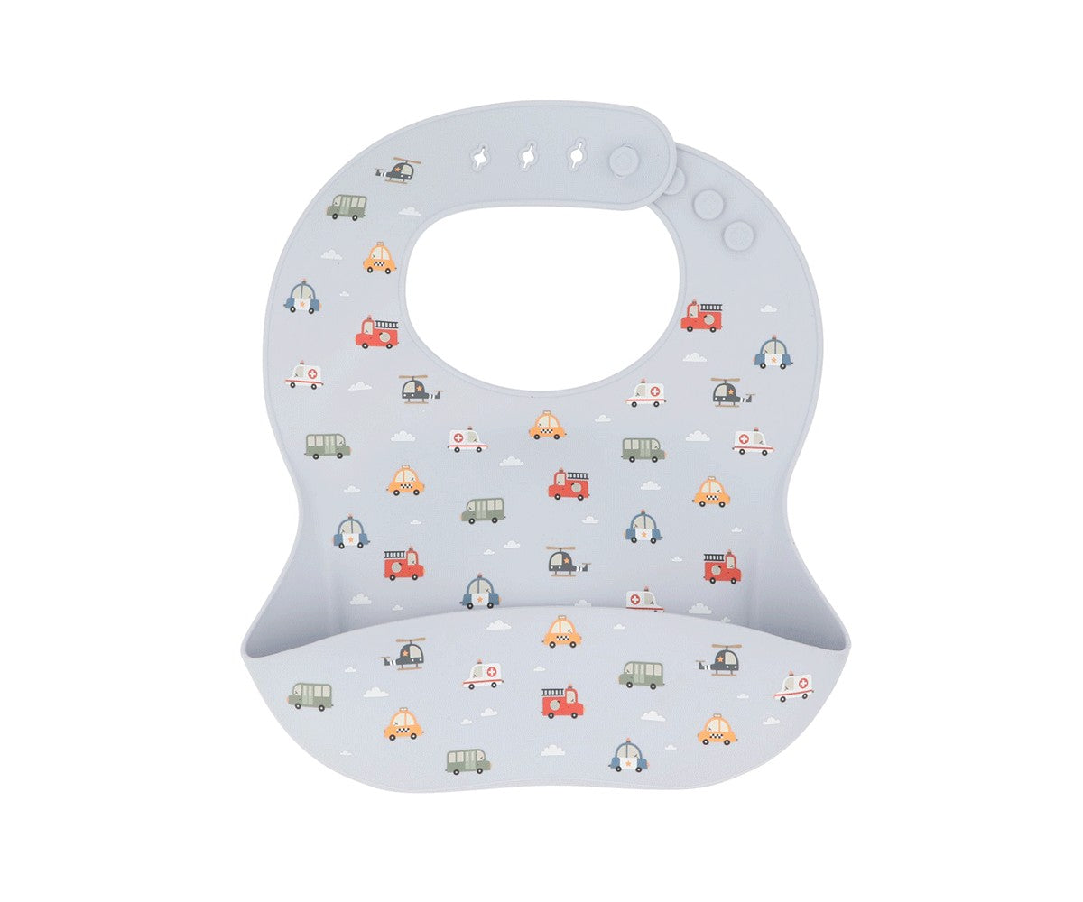 Babete de silicone City Cars