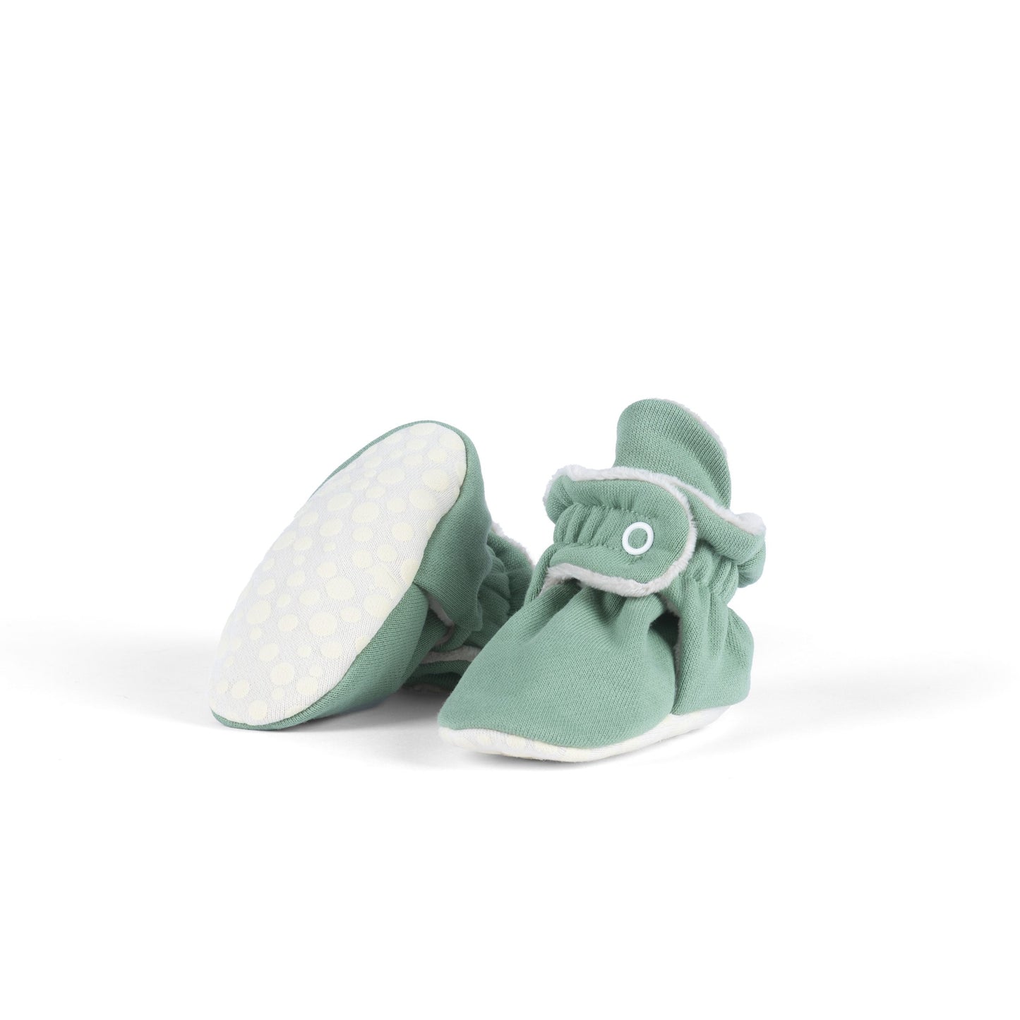 Baby Booties Fluffy Avocado Pancake (Inverno) - Zás Trás for Babies