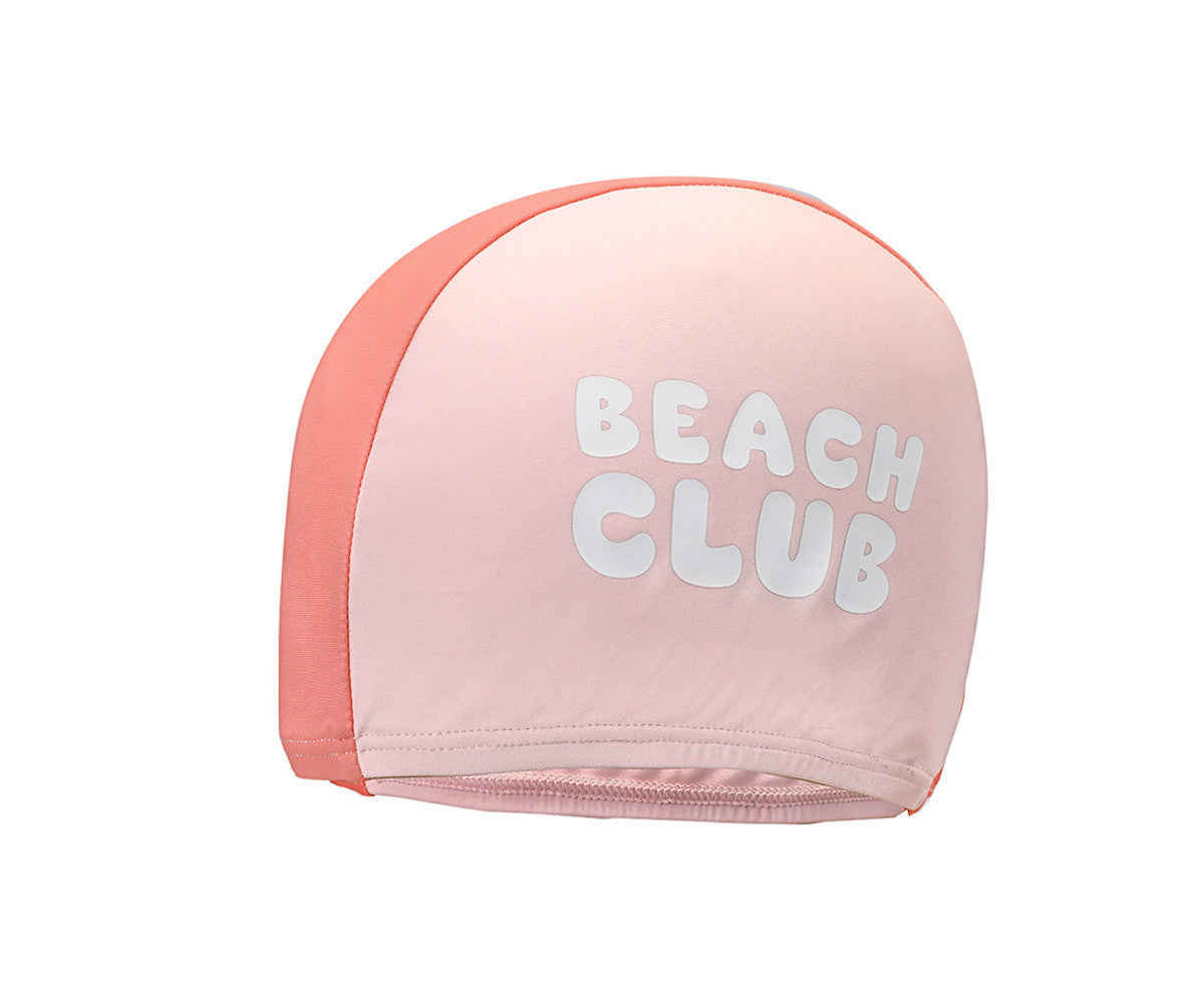 Touca de Natação Infantil Stripes Bloom & Blush - Monnëka