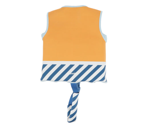 Colete Flutuador Aprendizagem Stripes Blues & Beyond - Monnëka
