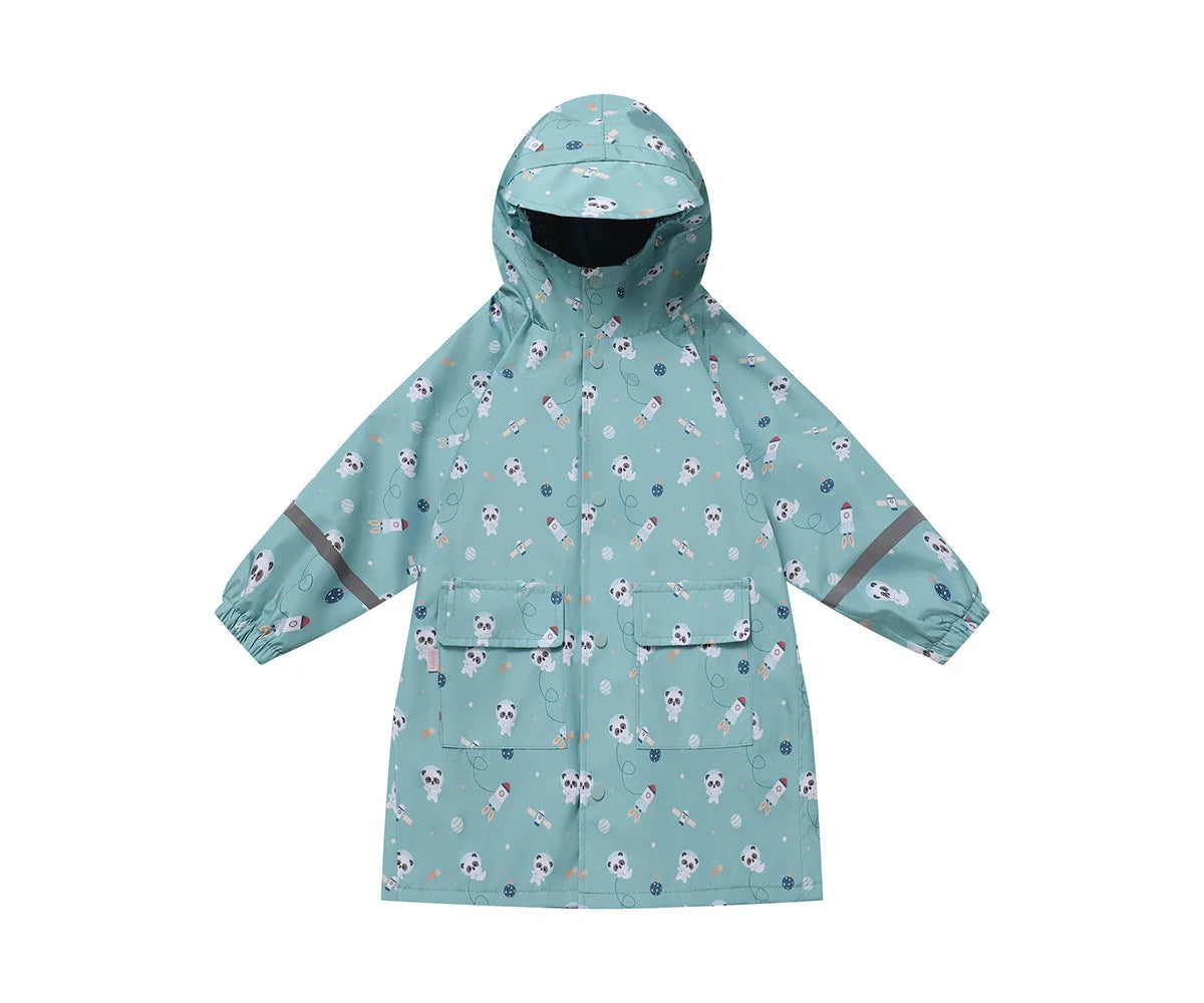 Capa de Chuva Infantil Pandas in Space - Tutete