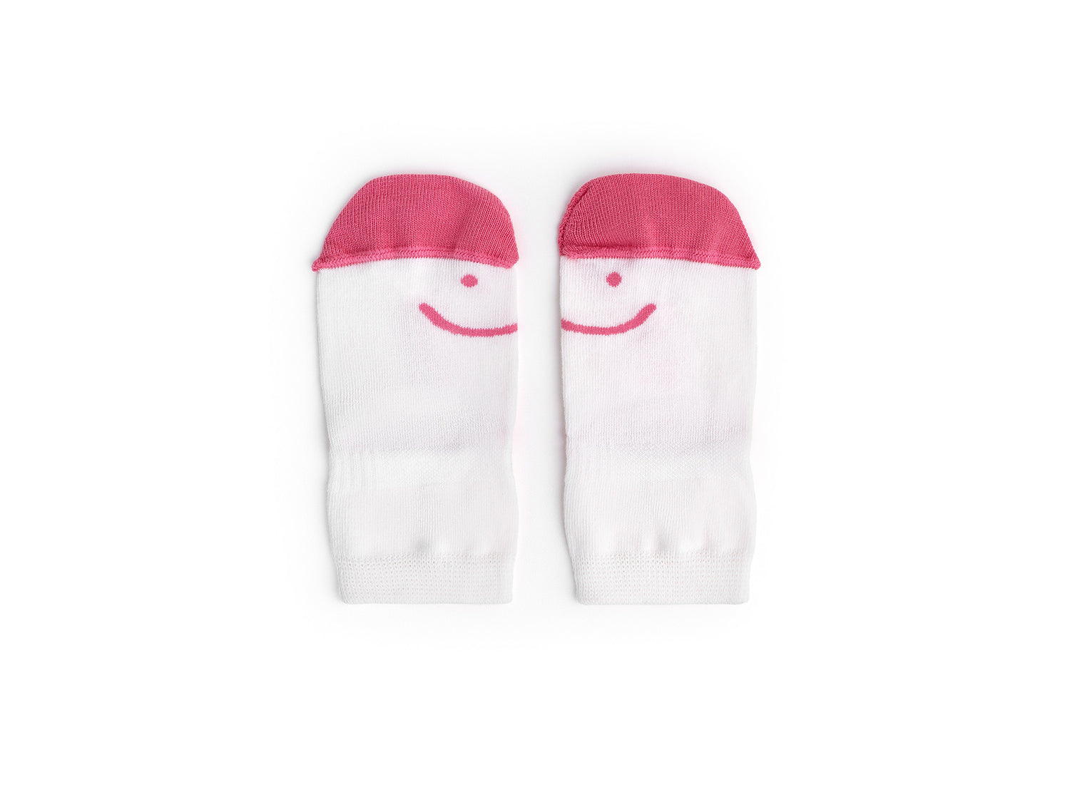 Kit de 3 Meias Barefoot Off White/Rosa/Violeta - Tip Toey Joey