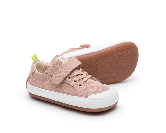 Ténis Dash Green Rosa Quartzo (Lona) - Tip Toey Joey